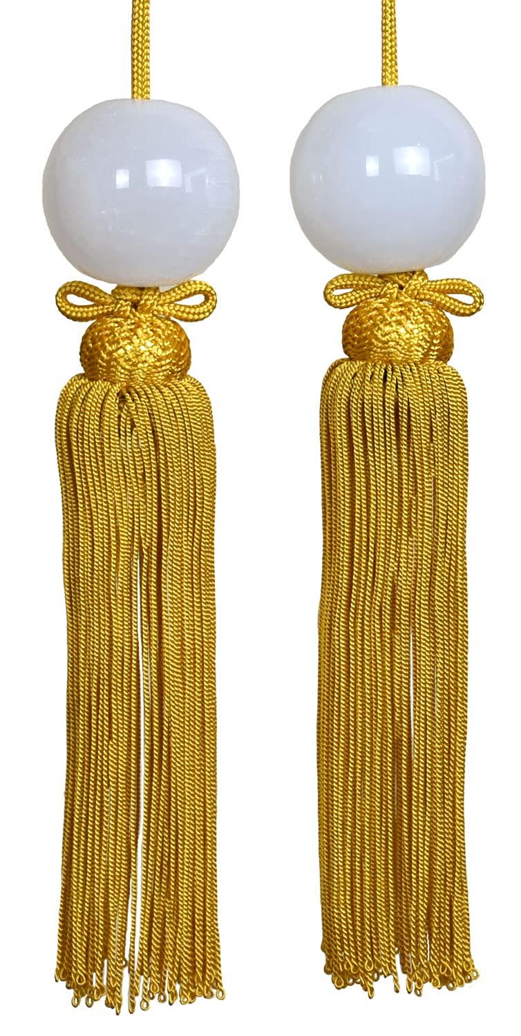 

Оникс ветер круглый шар золотой оникс подвесной свиток украшение колокольчик, (кисточка коричневая),