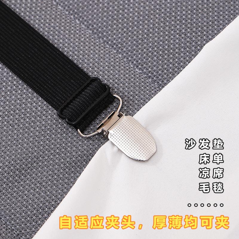 12 Clips Bed Sheet Holder Adjustable Elastic  Fixed Holder Mattress Clip Fasteners Cover Blankets Grippers Fixing Non-Slip Strap
