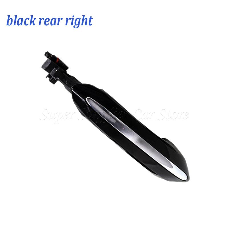 For BMW F01 F03 F04 F07 F10 F06 F11 Front / Rear Left / Right Pearl White Door Handle Keyless Go 51217231932 51217231933