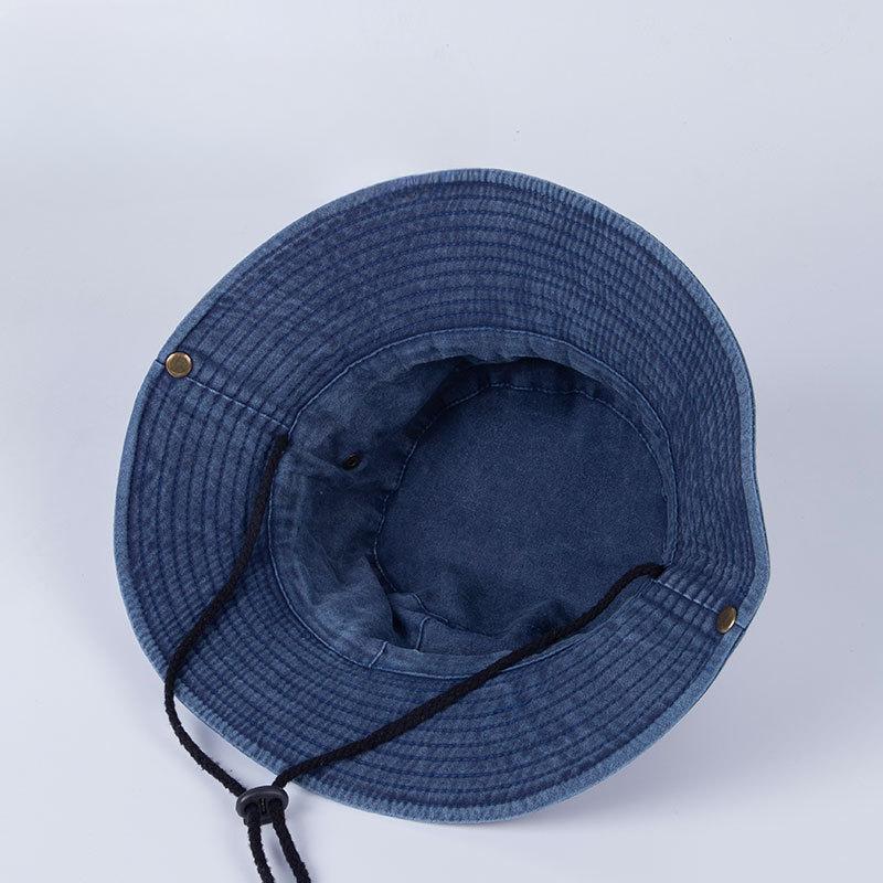 Washed Old Fisherman Hat for Women In Summer Sun Protection Western Cowboy Hat Outdoor Camping Hiking Hat Sun Hat