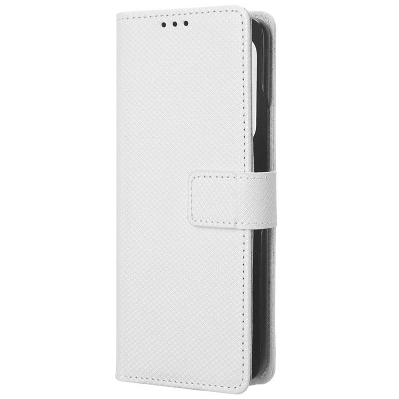 For Samsung Galaxy Z Fold6 5G Case PU Leather+PC Phone Cover with Wallet