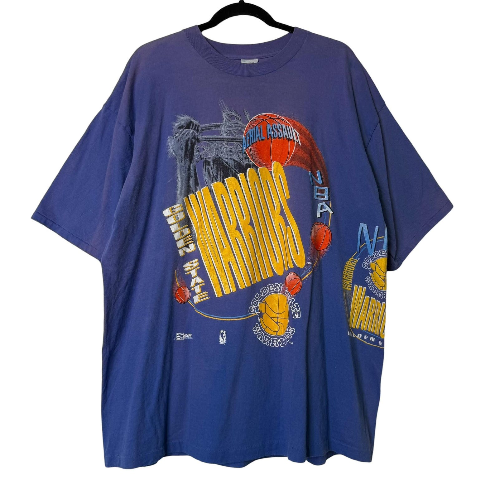 90 s Golden State Warriors Salem T shirt Sz 2XL (B1634) 2XL