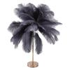 Decorative Table Lamp 30PCS Feathers USB Rechargeable Light Touch Control Desk Light Built In