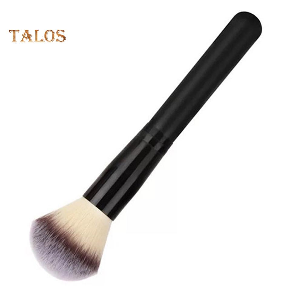 TMS Wooden Soft Loose Powder Blusher Makeup Brush Face Cosmetic Beauty Tool Makeup Tools Fashion