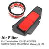 Air Filter Motorcycle Engine Intake Cleaner Element Replacement For Yamaha HW 150 125 XENTER SMAX FORCE 155 XC125R Majesty-S 125