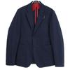 TOMMY HILFIGER [Domestic regular] MW0MW13179 Seersucker blazer/ Jacket 46 NavyUsed