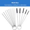 ABWR-Carburetor Cleaning Kit, 26 Wires + 20 Needles + 10 Brushes + 2 Pick, Premium Torch Tip Cleaner, Carbons Dirt Jet Remove