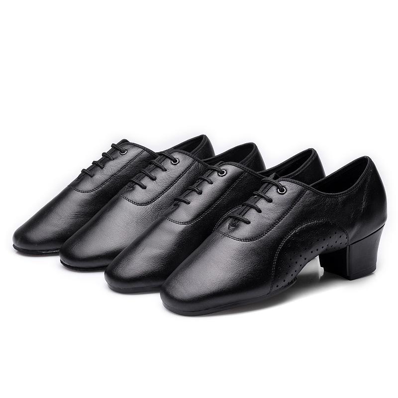 Natürliche Echte Leder Herren Tanzschuhe Square Dancing Gesellschaftstanzschuhe Latein Kinder Jungen Standardtanz Moderne Sneaker