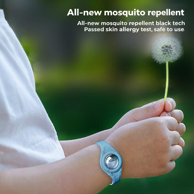 Powerful Mosquito Repellent Bracelet 20M Protection Zone Anti-Bug Wristband Portable Car Clip-On For Adults Kids Outdoor