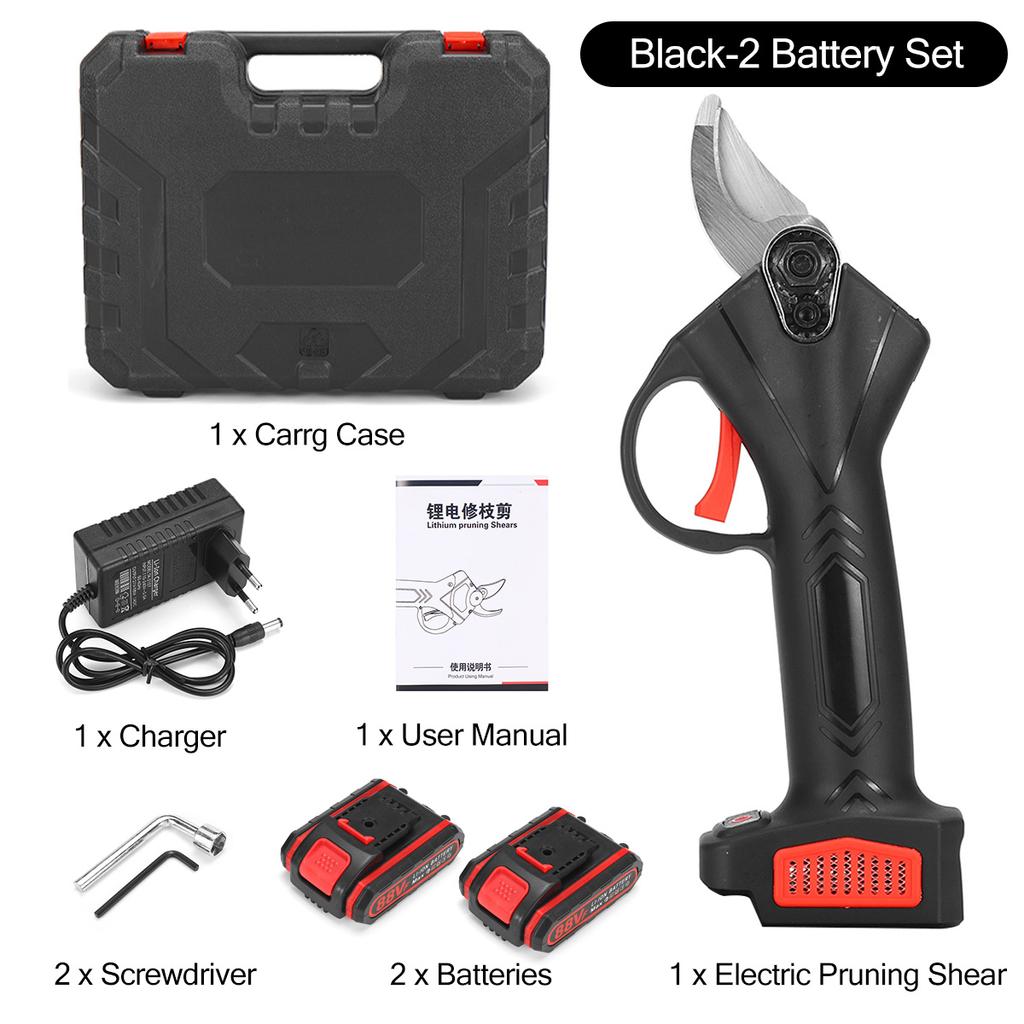 Details about 48V 35mm Electric Cordless Branch Scissors Pruning Shear Pruner Cutter Garden Details about 48V 35mm Electric Cordless Branch Scissors Pruning Shear Pruner Cutter Garden