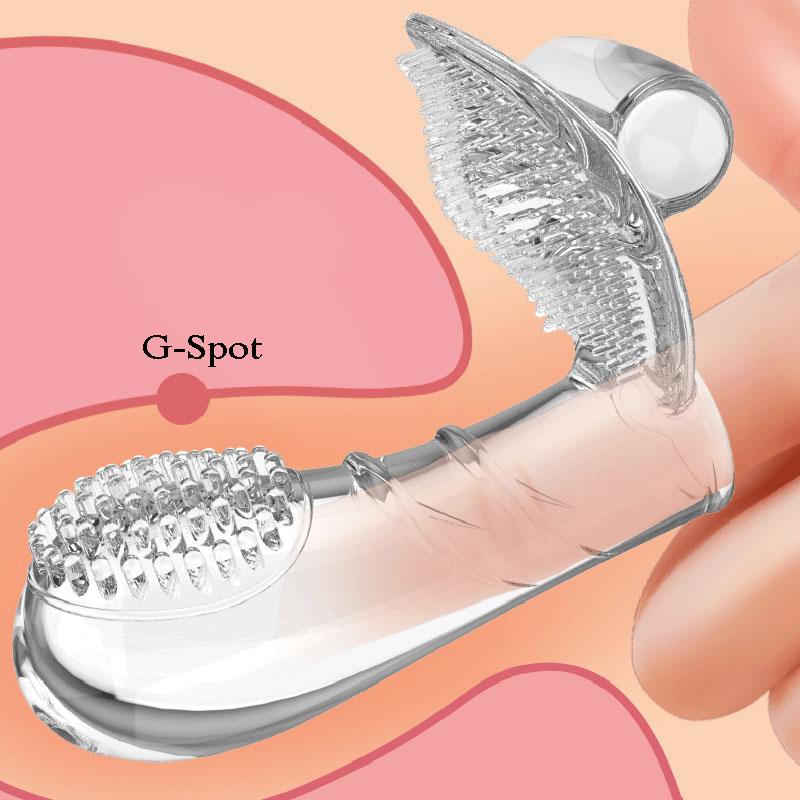 Vibrator cu mânecă pentru degete, mânecă pentru penis, masturbare feminină, masaj la punctul G, Jucării sexuale pentru femei, stimulează clitorisul Produse pentru adulți