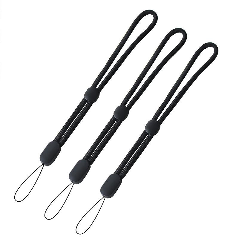 

10Pcs Adjustable Wrist Lanyard Mobile Phone Straps Nylon Round Rope Straps For Camera Keychains USB Flash Drive Car key Lanyard