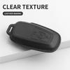 Interior Mouldings Leather Case Cover Car Key Protector Shell Fob Accessories For Ford Raptor F150 Edge Fusion Mustang Explorer