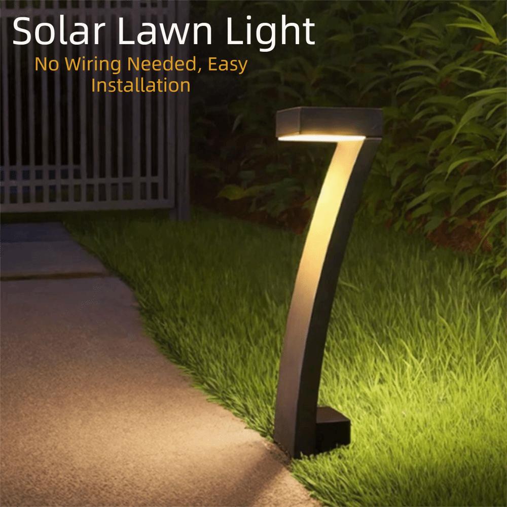 Brightness Solar LED Light Waterproof Path Lights Solar Power Garden Lights Driveway Lighting