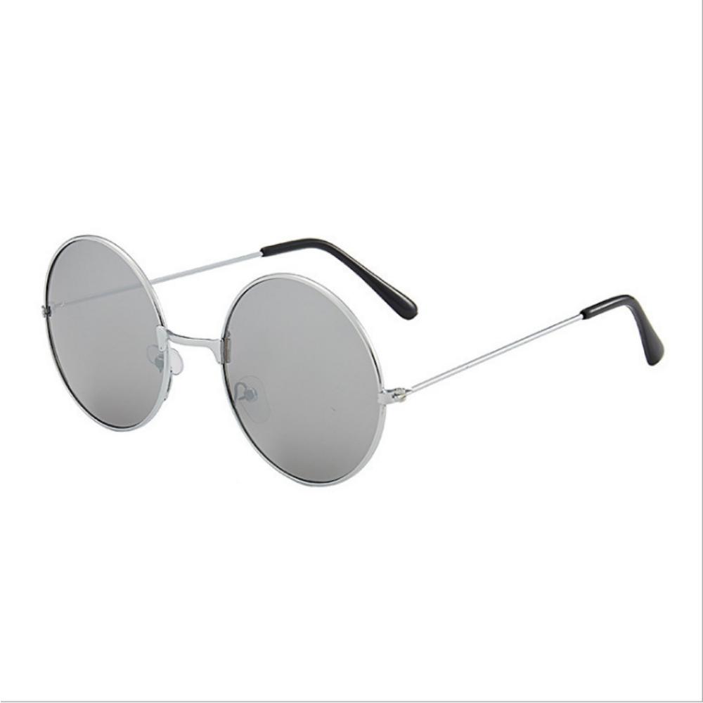 Retro Sunglasses Men's and Women's Round Prince Sunglasses Toad Glasses Color Reflective Sunglasses On the Beach Prince Glasses