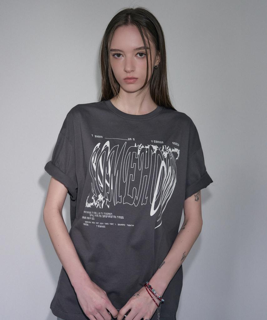 Ledeoli Somehow Oversized Short Sleeve T-Shirt [White]
