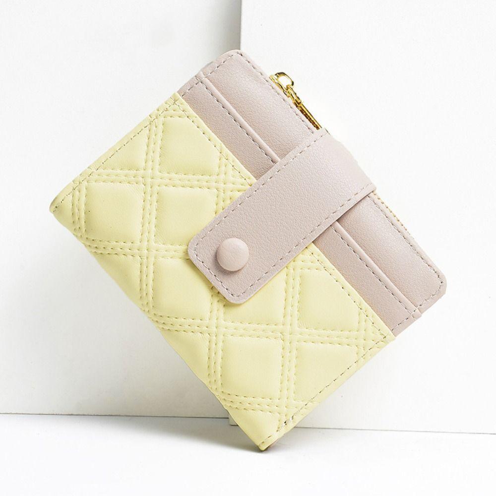 Multiple Card Slot Cute Purses Zipper Card Holder Lovely Folding Coin Purse  Women