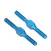 1 Pair RC Turnbuckle Shaft High Strength Lightweight Aluminum Alloy Turnbuckle Shaft for XV02 XV01