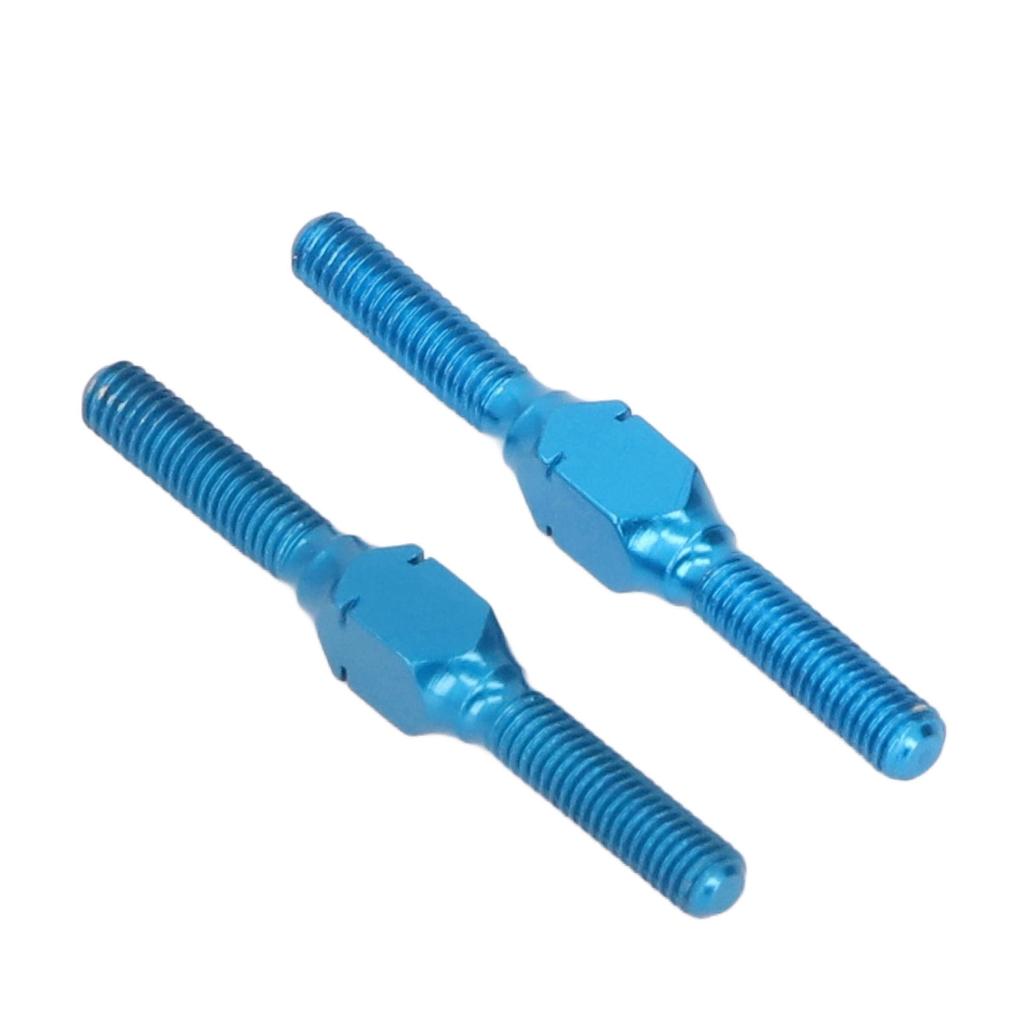 1 Pair RC Turnbuckle Shaft High Strength Lightweight Aluminum Alloy Turnbuckle Shaft for XV02 XV01
