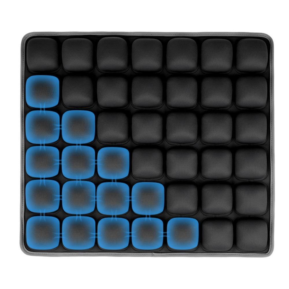 High Rebound 3D Air Cell Seat Cushion Breathable Anti-Slip Travel Cushion Portable Lightweight Inflatable Seat Cushion