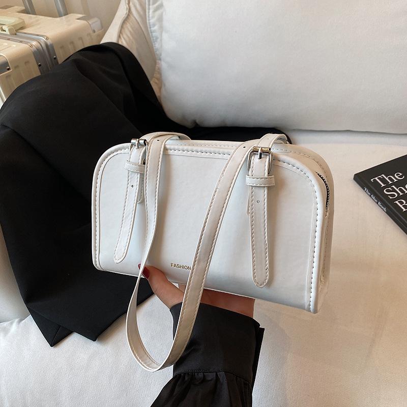Source Manufacturer Women's Bag 2025 New Trendy Fashion Handbag Simple Niche Underarm Bag Shoulder Bag Wholesale