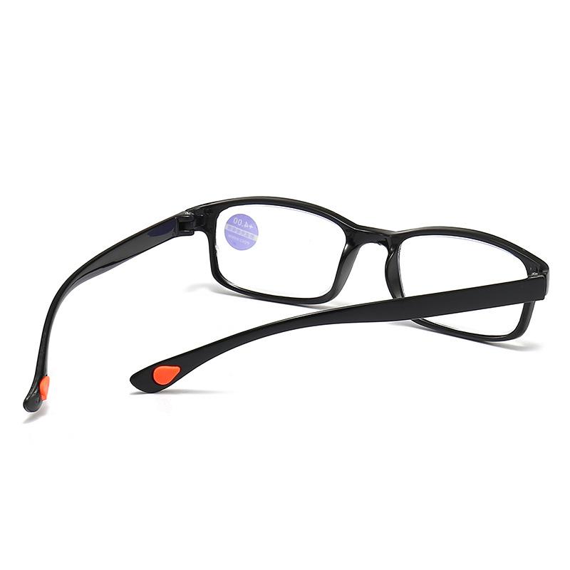 Fashionable Business Retro Anti Blue Light Reading Glasses For Men And Women Full Frame Elderly Reading Glasses