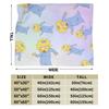 S-Simpson Blankets Flannel Autumn/Winter  Multi-function Super Warm Throw Blankets for Home Travel Bedspread