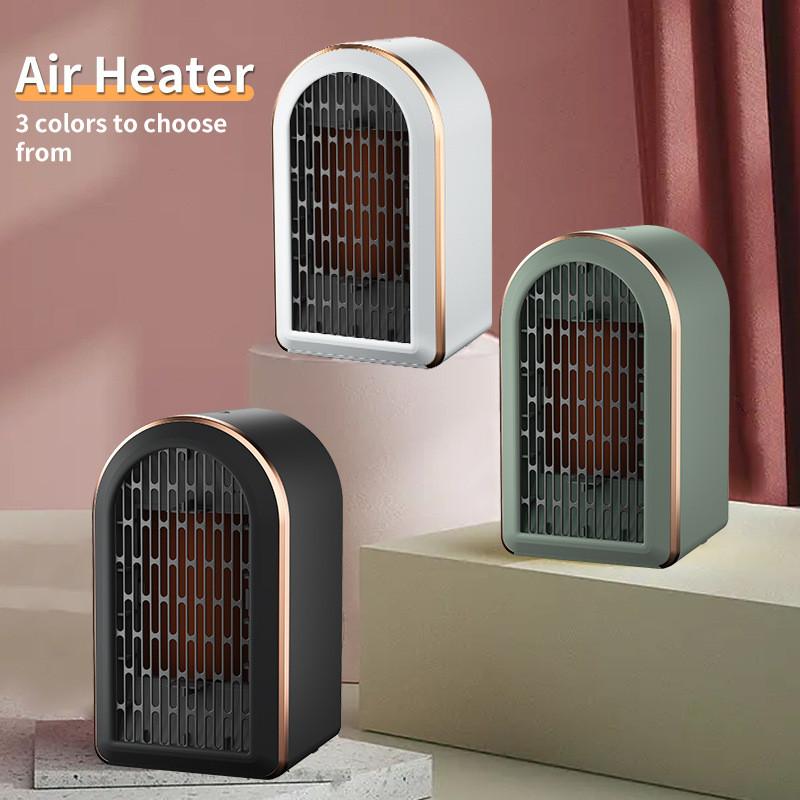 PTC Heating Warm Air Machine Small Intelligent Thermostat Fan Heater Winter Home Office Desktop Heating Device