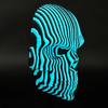 Quantums Skull Wall Decoration Home Office Living Room Bathroom Wall Art Spooky 3D Printed Skull Sculpture Figurine Statue Wall Ornament