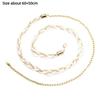 Multilayer Beaded Waist Chain for Dress Boho Body Jewelry Pearl Thin Waist Chain Waist Accessories Elegant Floral Belly Chain