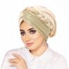 Muslim Women Hijabs Islamic Headwear Braid Head Wrap Chemo Cap Turban Hat