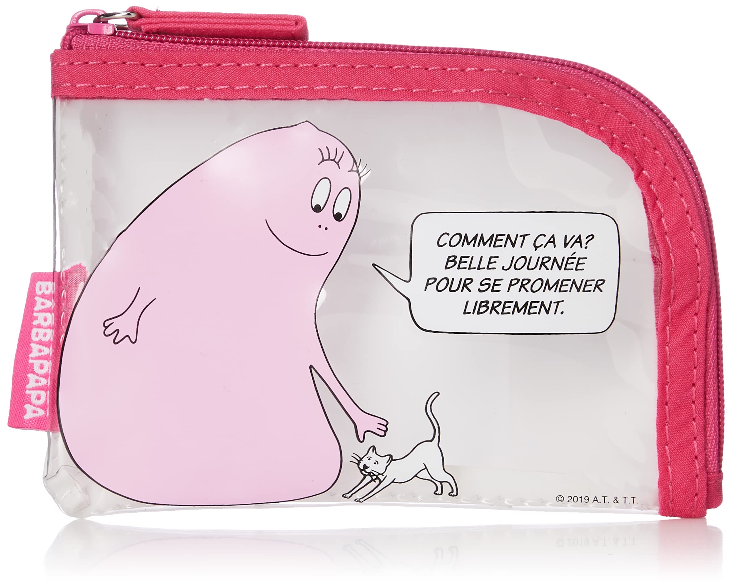 

Barbapapa Greeting Life Clear Pouch S BBZ-168