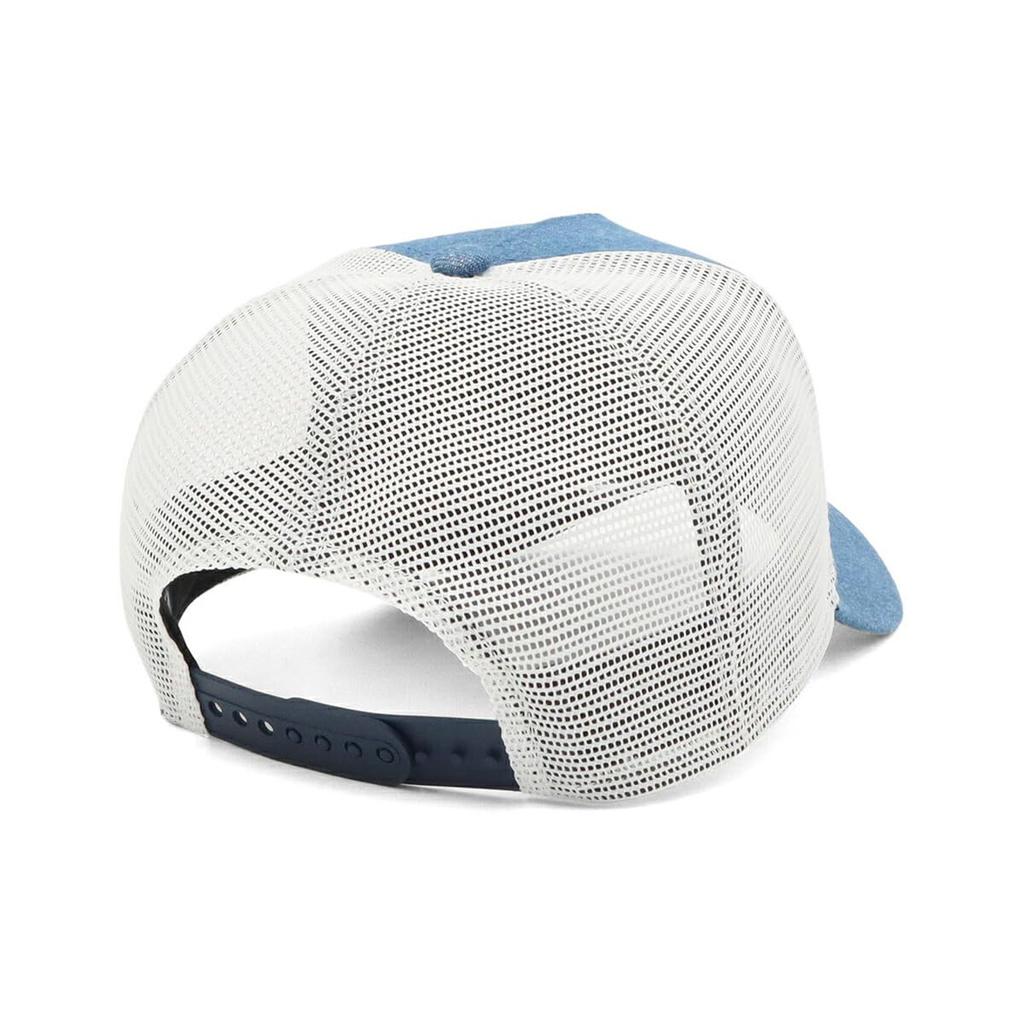 New Era Box Logo Mesh Cap In Washed Free Size 940AFTR Box TPU WDNM NER36C3348 9FORTYA-Frame Denim/White, White, 14388654,