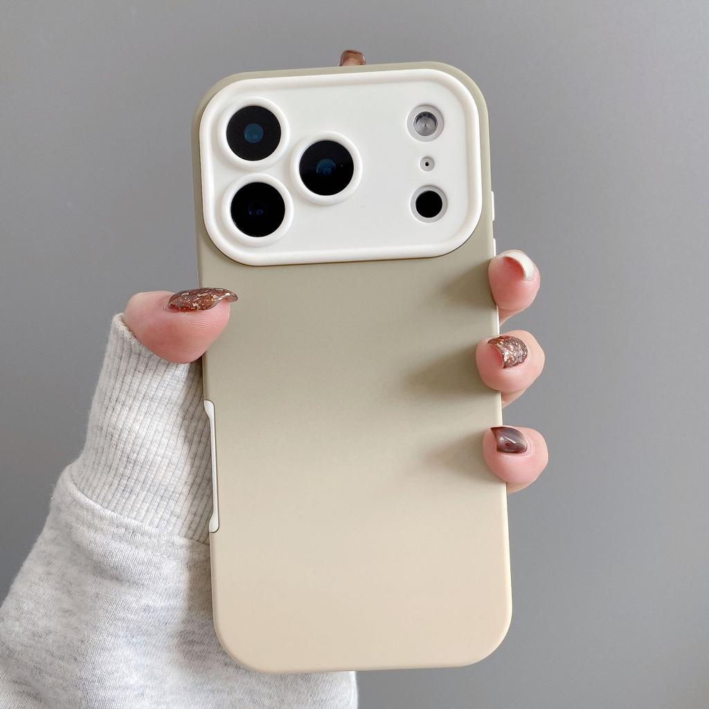 17 Applicable iPhone16promax Two-in-one Skin Feel Gradual Change Apple 15 Anti-drop 14 Mobile Phone Case 13 Protective Case