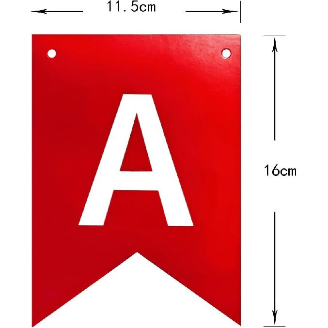 Happy Birthday Banner Birthday Signs Decoration Black Red Racing Theme Party Supplies Garland Decorations Nursery Hanging Decor 13pcs