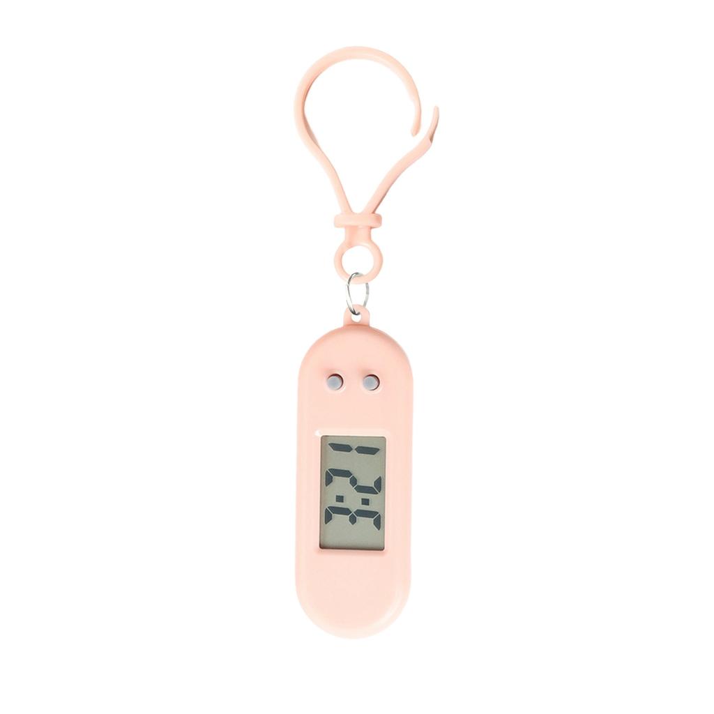 Keychain Clock | Pocket Watch Pendant | Silent Electronic Timepiece For Study Room Classroom Exam, Small Desktop Clock