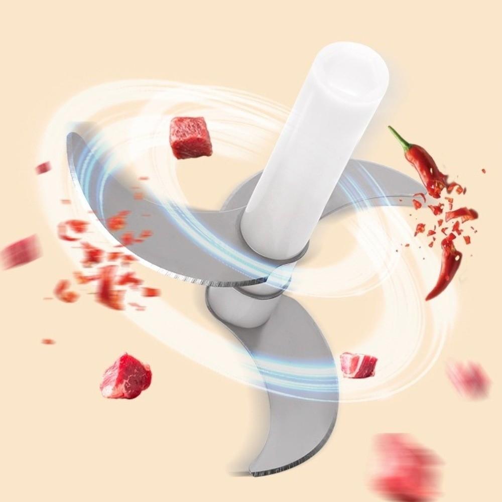 Detachable Food Processor Wireless Vegetable Grinder Easy Clean Mini Meat Grinder  Apartments