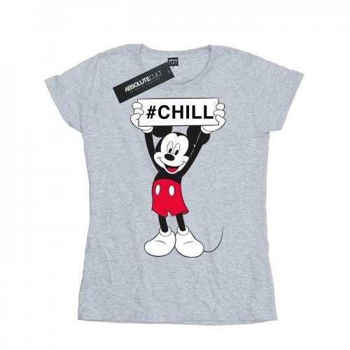 

Disney Womens/Ladies Mickey Mouse Chill Cotton T-Shirt
