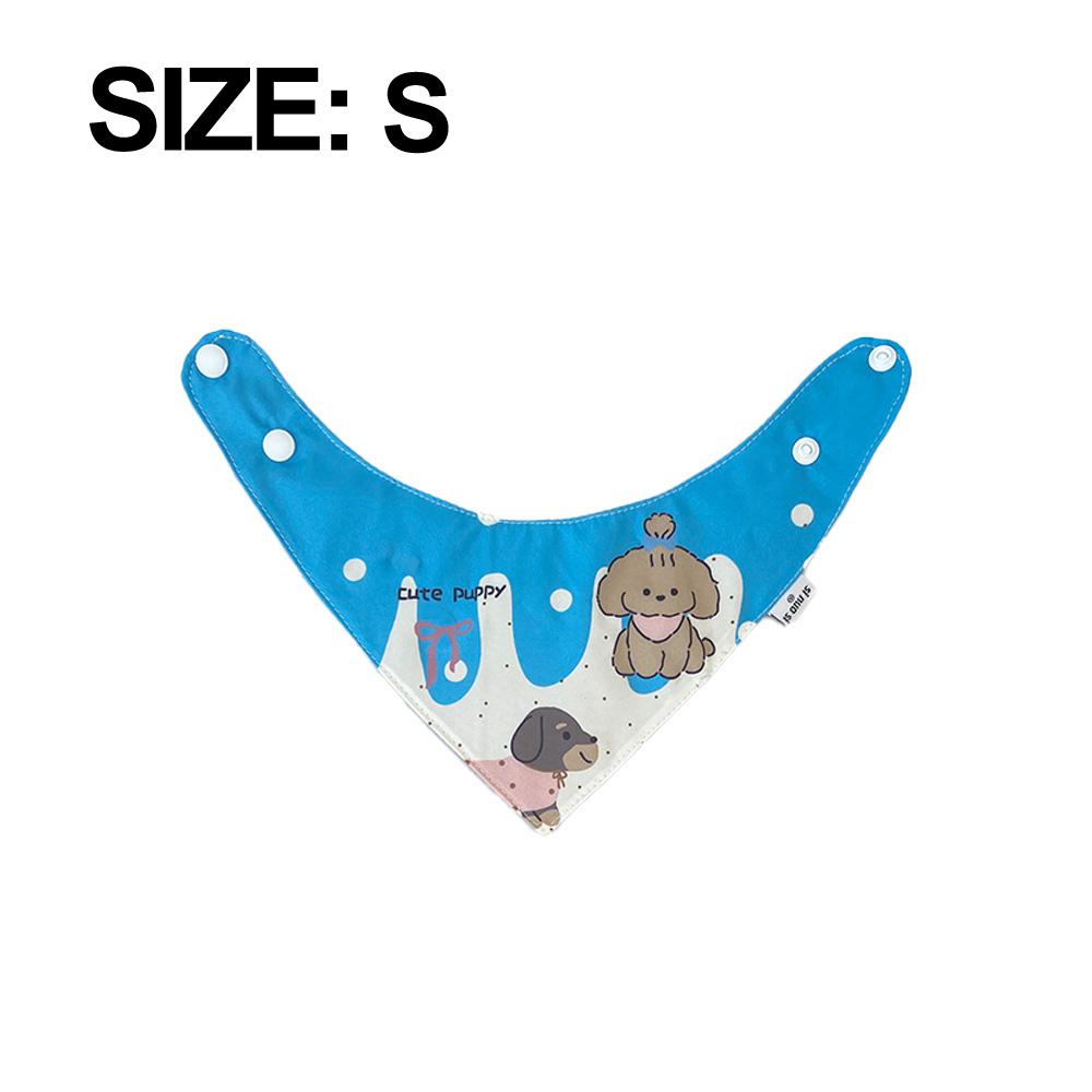 Pet Triangular scarf, Cat & Dog Soft Triangular Towel To Prevent Drooling Teddy Bichon Decorative Accessories, Cat Snap Scarf