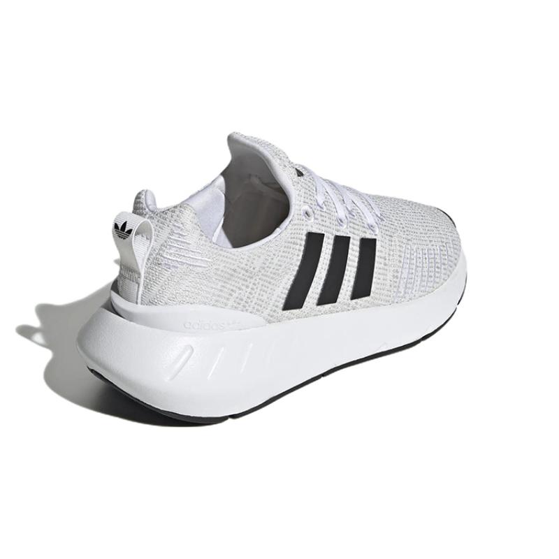 adidas Swift Run 22 Cloud White Core Black Grey GS Sneakers GW8179