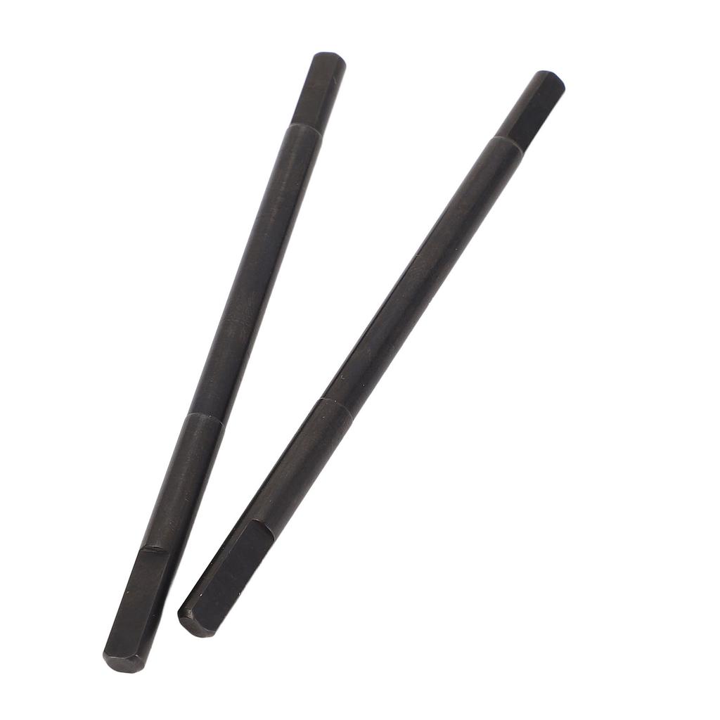 2PCS Rear Axle Drive Shaft CNC Machining Metal Shaft Replacement for VP F10 1/10 Scale RC Car