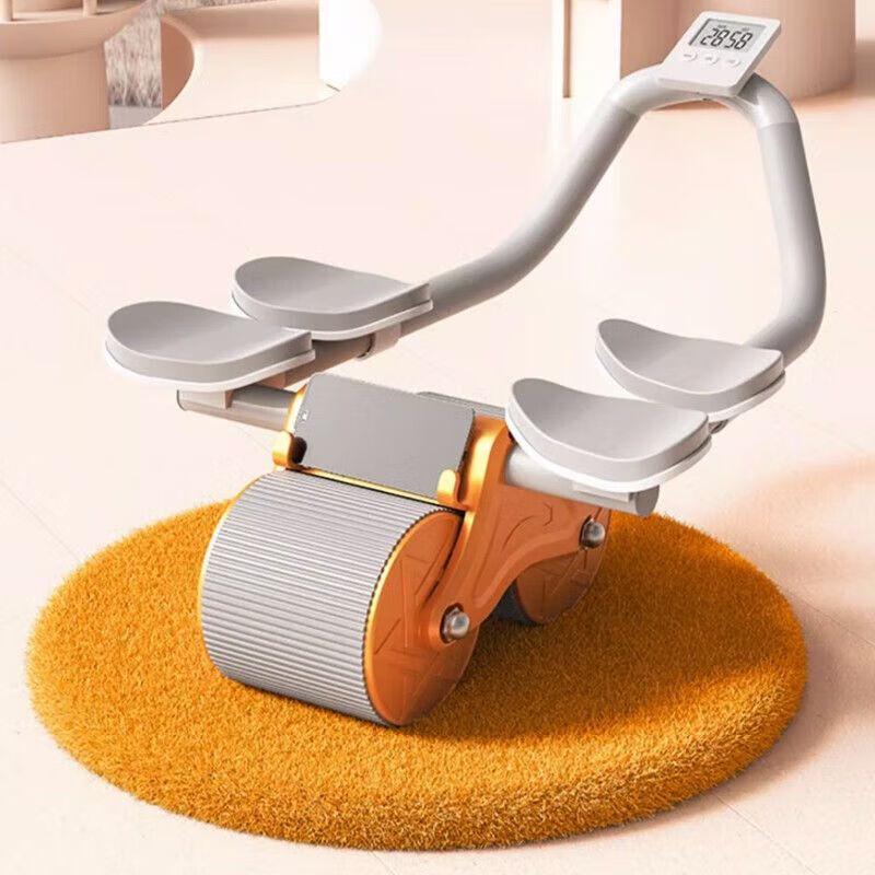 Smart Automatic Rebound Abdominal Wheel with Elbow Support