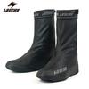LYSCHY Motorcycle Waterproof Shoe Cover Straight Tube Adjustable Reflective Riding Outdoor Anti Slip Wear-resistant