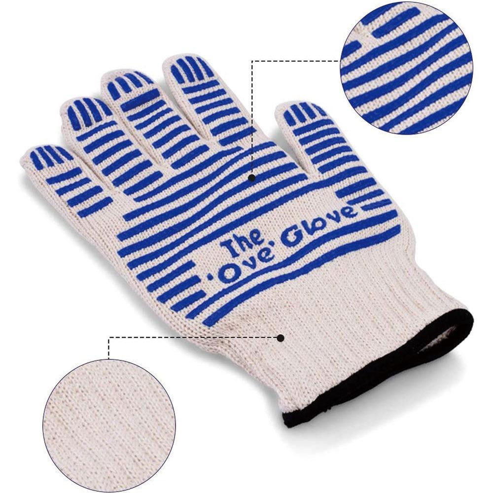 Multi-Function Microwave Oven Gloves Heat Resistant Barbecue Mitts Cooking Tool BBQ Gloves  Home