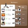 Portable Italian Espresso Capsule Machine for Camping & Travel