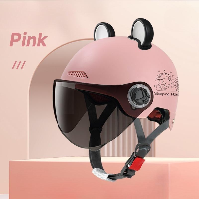 Electric Vehicle Four-season Helmet Motorcycle Helmet Summer Sun Protection Women's Helmet Men's Electric Vehicle Half Helmet