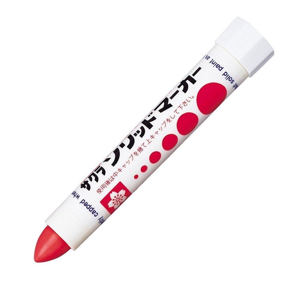 Sakura Craypas Solid Marker 10 Pens Oil-Based SC-P#19 (10) Red,