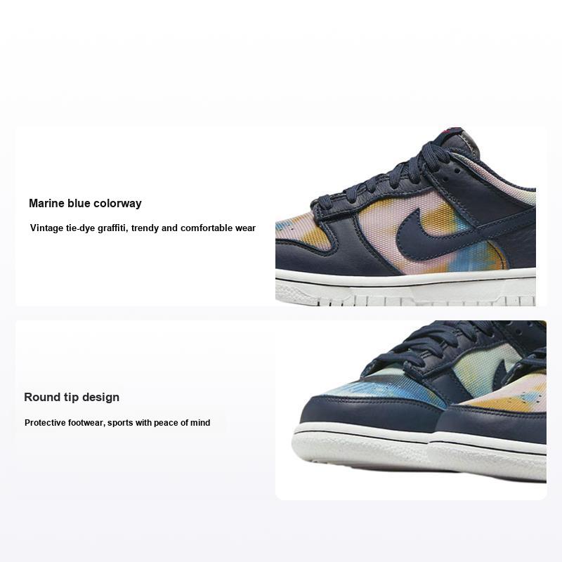 Nike Dunk Low SE GS Graffiti - Obsidian Kids Sneakers Multi-Color Summit-White Sport-Grey DM1051-400