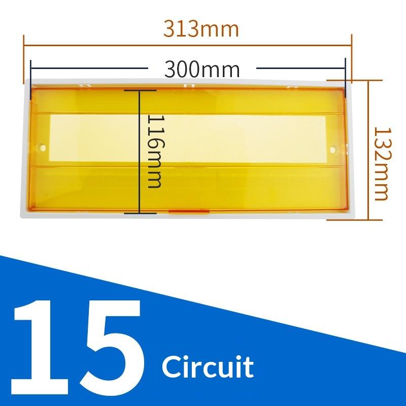 Pz30 Plastic Distribution Box Cover Transparent Protective Panel For Household Circuit Breaker Box