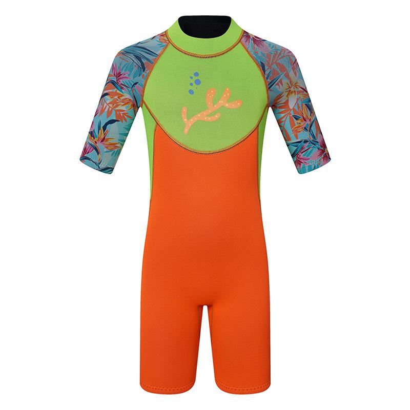 

NEWAO Утепленный детский гидрокостюм-халат толщиной 3 мм, цельный гидрокостюм-халат для дайвинга, теплый и высокоэластичный, халат для серфинга и плавания для мальчиков и девочек XXL